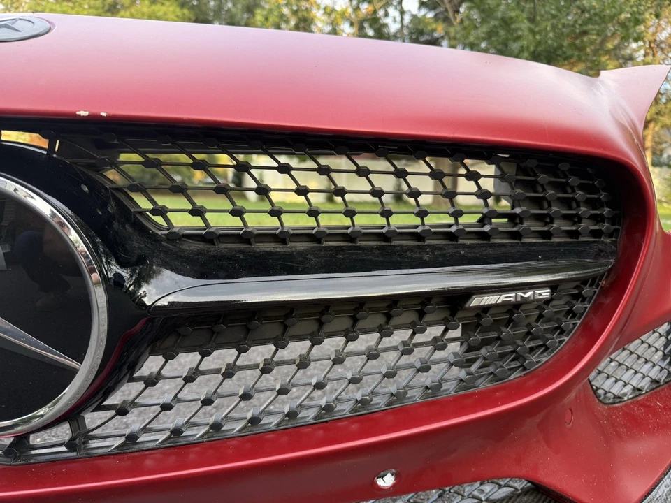 Parachoques delantero completo Mercedes Benz AMG GT GTS GTC 2015-2017 (tiene daños) Foto 3 de 4