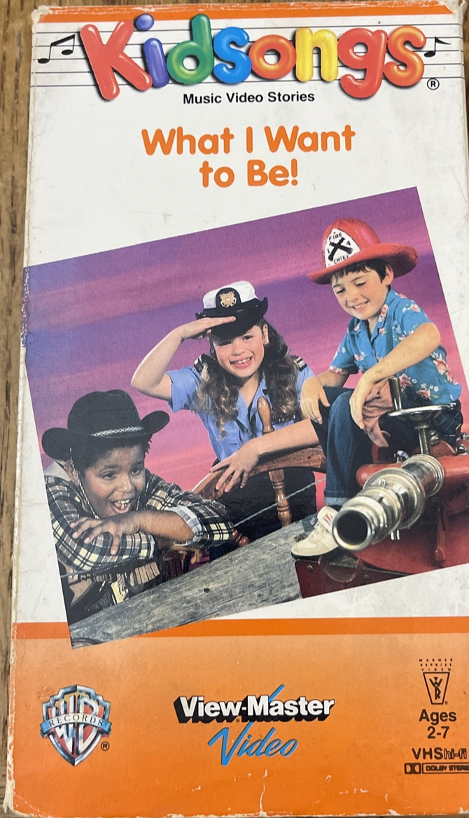 Kidsongs What I want To Be VHS-Rare 75993813333| eBay