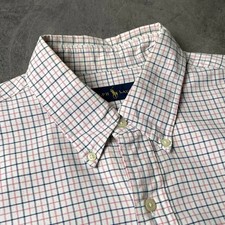 Ralph Lauren Vintage Check Cotton Shirt - Size Large, 55,000 KRW