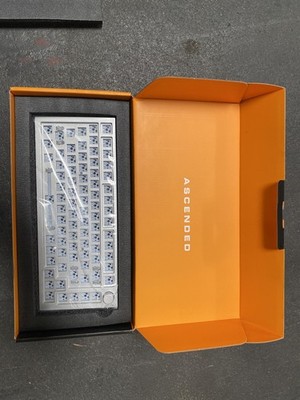 Glorious Gaming GMMK PRO 75% Barebones White (Frame Only) Modular Keyboard