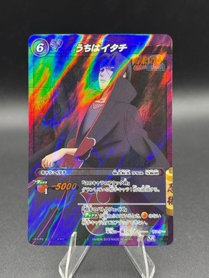Itachi Uchiha 34/85 SR Foil Miracle Battle Carddass Japanese Naruto