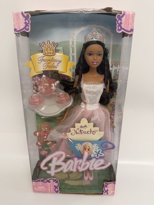 Barbie Nutcracker Fantasy Tales Tea Party 2004 African American Clara NRFB HTF