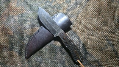 R&A Custom Handmade Knife Mad In USA Pops Pro Cut Steel