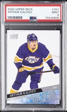 2020 UPPER DECK #701 ARTHUR KALIYEV ROOKIE RC PSA 9