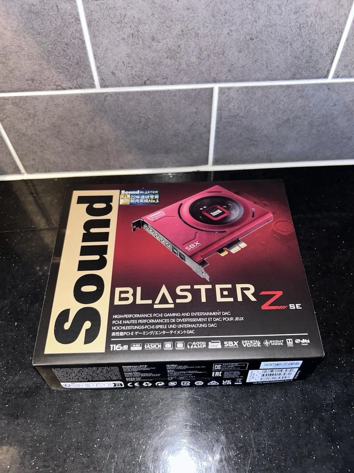 Creative Sound Blaster Z SE PCI-E Gaming Sound Card High Performance DAC - Image 2 of 4