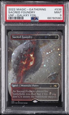 Sacred Foundry （聖なる鋳造所）ギャラクシーfoil英語 Sacred Foundry (Borderless) (Galaxy Foil) Unfinity Foil for sale