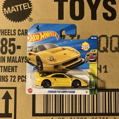 Hot Wheels 2025 - Ferrari F40 Competizione - HW Exotics (beschädigte Karte)