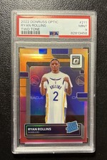 2022 Optic Ryan Rollins Two Tone Rookie SSP /15 PSA 9 Bucks No. 211 RC