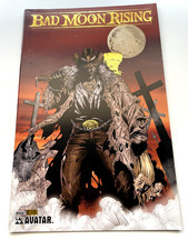 Bad Moon Rising #1 Special Gold Foil Edition Horror Avatar August 2006