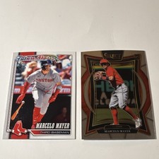 Marcelo Mayer Future Stars Topps/Select Panini Boston Red Sox MLB 2 Card Lot