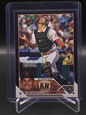 2023 Topps Update Baseball Blake Sabol #US201 RC Black /72 Giants