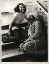 1978 Press Photo Tina Andrews, Esther Rolle in "The Winners" CBS TV Series