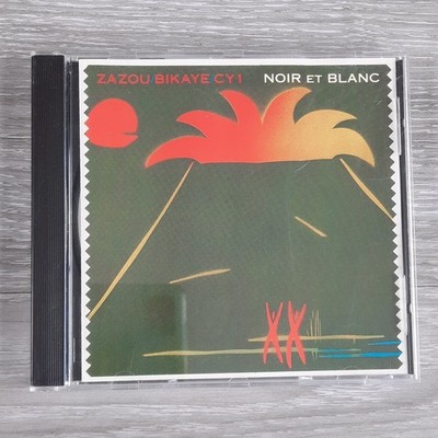 ZAZOU/BIKAYE/CY1   Noir Et Blanc CD 1990 Reissue World Electronic Crammed