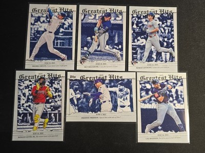   2026 Topps Series 1 Greatest Hits 2025 Insert   Pick Your Card Complete Set 