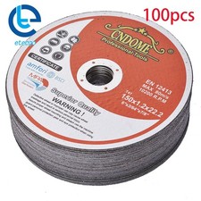 100 Pack 6"x7/8" Cut-off Wheel - Metal  Stainless Steel Cutting Discs