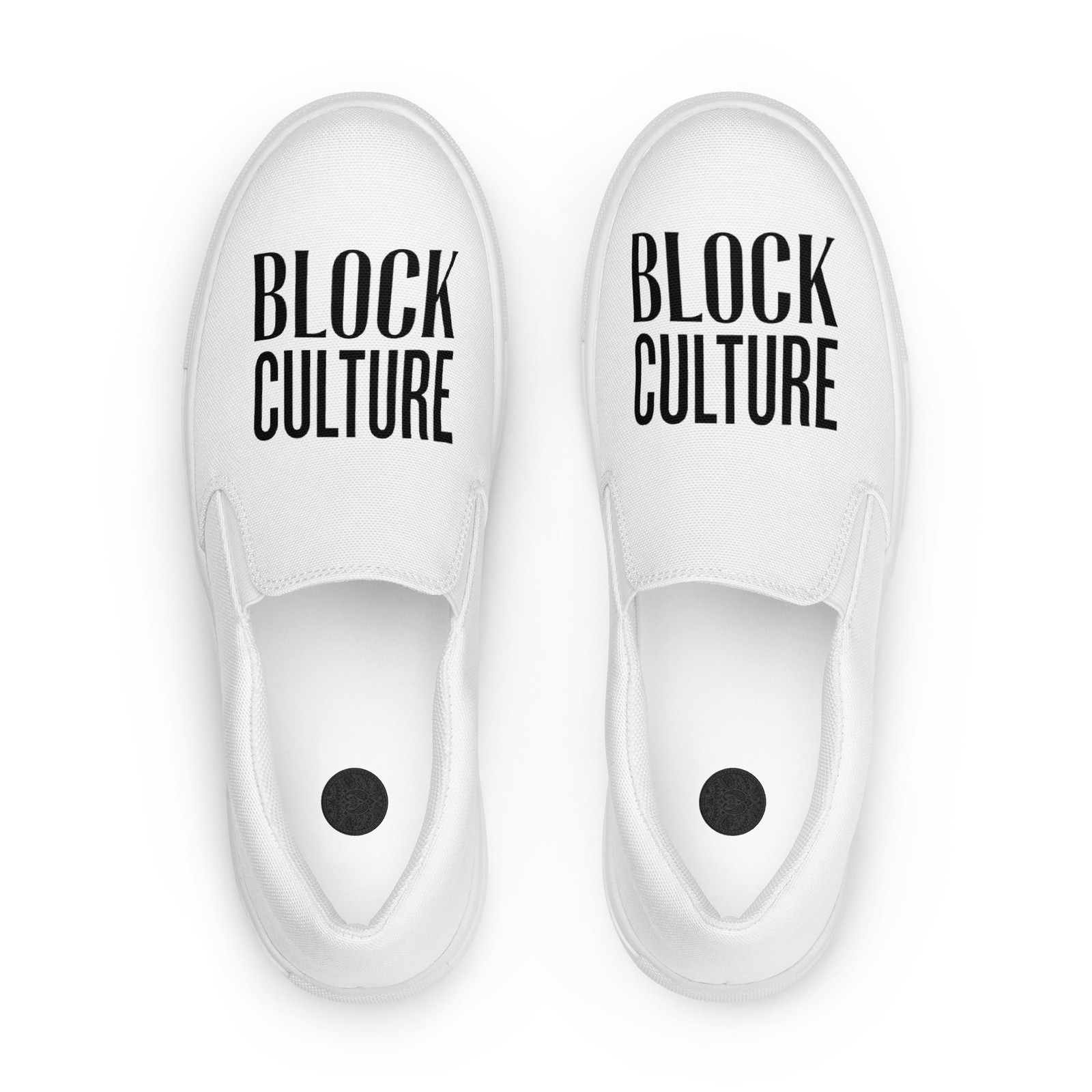 Scarpe Block Culture di tela senza lacci da Donna