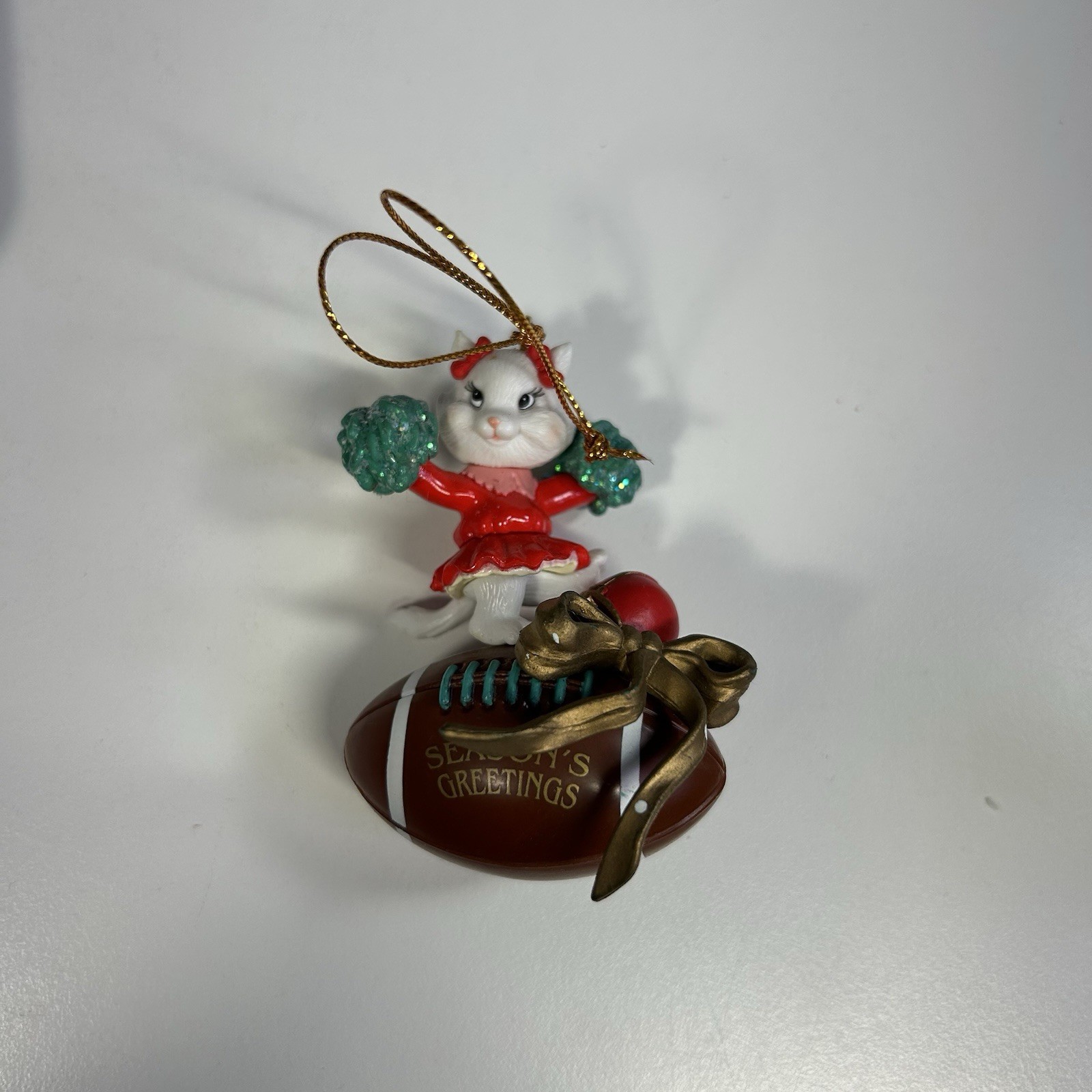 VTG 1990's Mistletoe Magic Collection Christmas Ornaments Animals Lot of 7