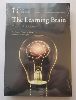 The Great Courses: The Learning Brain, (DVD, 4 Discs) w/Guidebook, New Sealed
