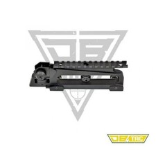 Black Detachable Carry Handle A-2 Rear Sight W/ Top Rail See Through Weaver 20mm