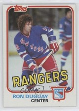 1981-82 Topps Ron Duguay #96E 8d2