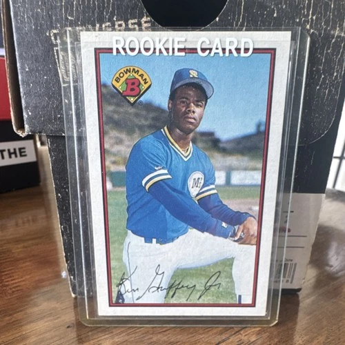 Bowman 1989 Ken Griffey Jr Rookie #220 Seattle Mariners MLB Baseball Card