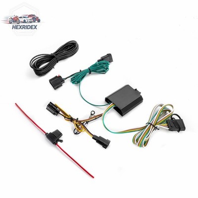 Trailer Wiring Harness 4-Pin For Jeep Patriot 2008-2012 2013 2014 2015 2016 2017