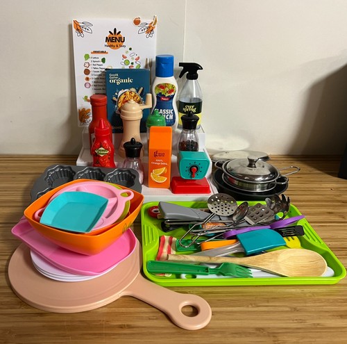 Kitchen toy accessories  -mixed lot over 50 pieces