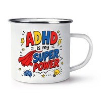 Adhd Ist Meine Superkraft Emaille Tasse Becher Geschenk FüR Lehrer Schule