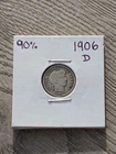 1906 D Barber Dime