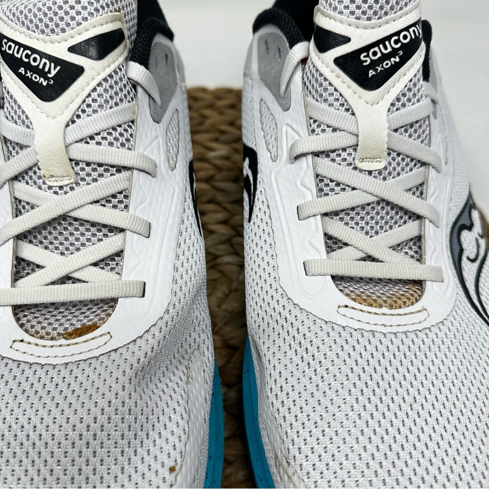 SAUCONY Axon 3 Running Shoes Fog Agave Size 12.5 Men's thumbnail 10