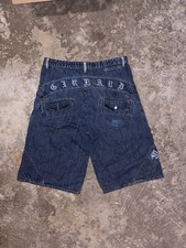 Vintage Marithe Francois Girbaud Jeans Blue MSG Shuttle Straps Size 36 Jorts