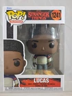 Funko Pop NETFLIX STRANGER THINGS Lucas High Fade #1241 W/Protector NEW VAULTED