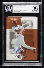 BAS 2002 Fleer Box Score Rising Stars /2950 So Taguchi #157 BGS Authentic ow6