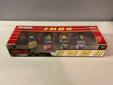 XRARE 4-1:64 HENDRICK 2007 NASCAR COLLECTION w/ Busch, Gordon, Mears & Johnson