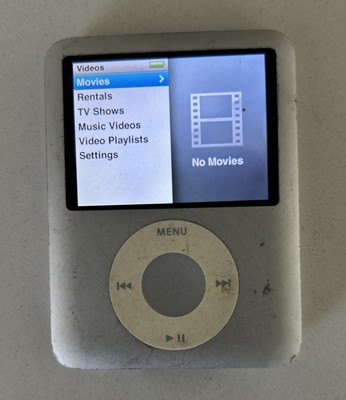 Apple iPod Nano - 3rd Generation Model A1236 4GB, Silver