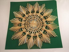 2-er Set,Strohsterne,23 cm,Strohstern,Stern,Weihnachtsstern,Weihnachtsdeko,Deko