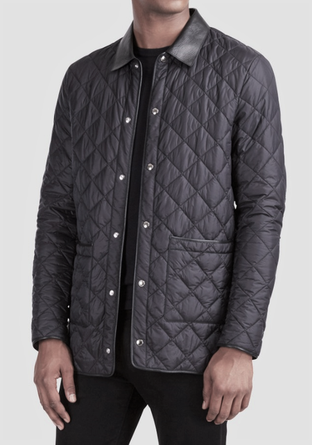 dunhill London Mens Puffer Jacket Calf 
