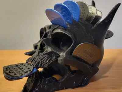 Oni Skull Guitar Pick Holder