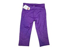 NWT Athleta Cropped Leggings Purple Size Small Gym Workout