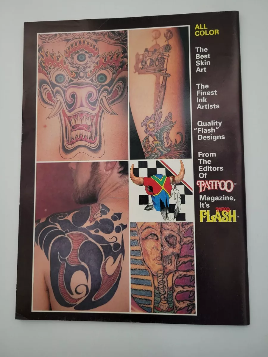 TATTOO FLASH Magazine September 1993 Premiere Issue #1 Gallery of Living Art NM