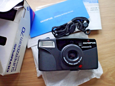 Olympus Superzoom 70 Quartz Date mit OVP (NEUWERTIG)