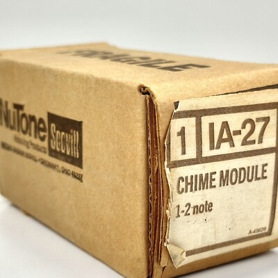 IA-27 Nutone Deluxe Door Chime Module IM5000 IM4006 IM3003 Hard To Find Open Box