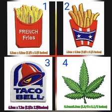 1 Embroidery Patch - DIY Iron on/ Choose Your Selection/ Combined Shipping Ava.