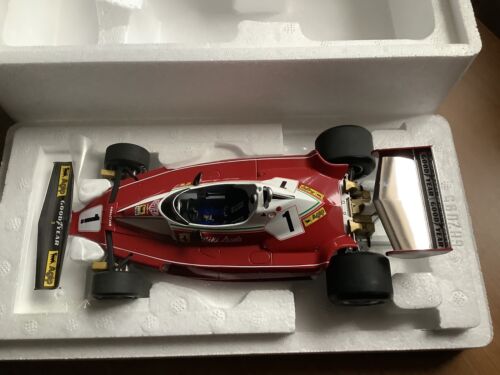 Hot Wheels Elite Niki Louda Ferrari 312 T2 Monaco GP 1976 1:18 Diecast Model Car - Picture 5 of 7