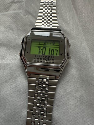 TIMEX x MM6 Maison Margiela SILVER Watch - T80 - Giftset - LIMITED