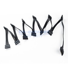 SATA Power 15 Pin 1 Male To 12 Female Splitter for HDD SSD Hard Drive Cable US