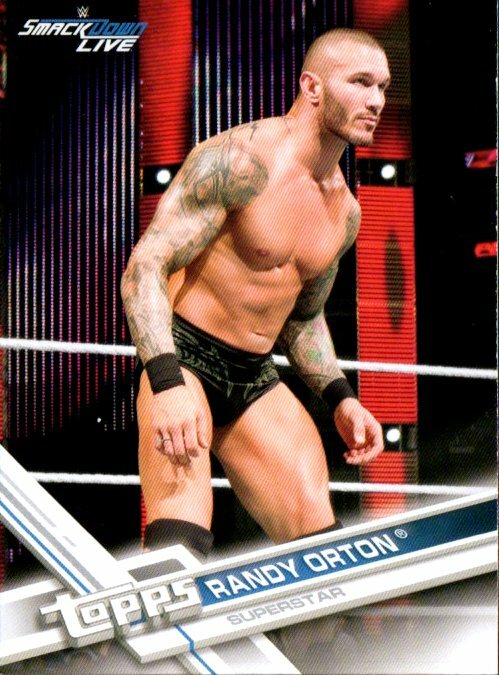 2017 Topps WWE Wrestling Card #55 Randy Orton