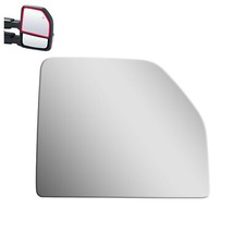 Upper Mirror Glass fit 2017-2019 Ford F250 F350 F450 Super Duty Right Side Flat