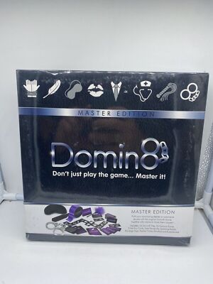 Domin8 Master Edition Game Adult Bondage Kit Control Kinky Role Play Bedroom Fun