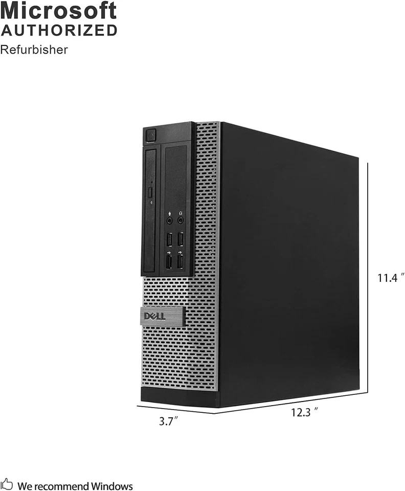 Dell Desktop Computer PC i7, up to 32GB RAM, 4TB SSD, Windows 10 Pro, WIFI - Image 3 of 4